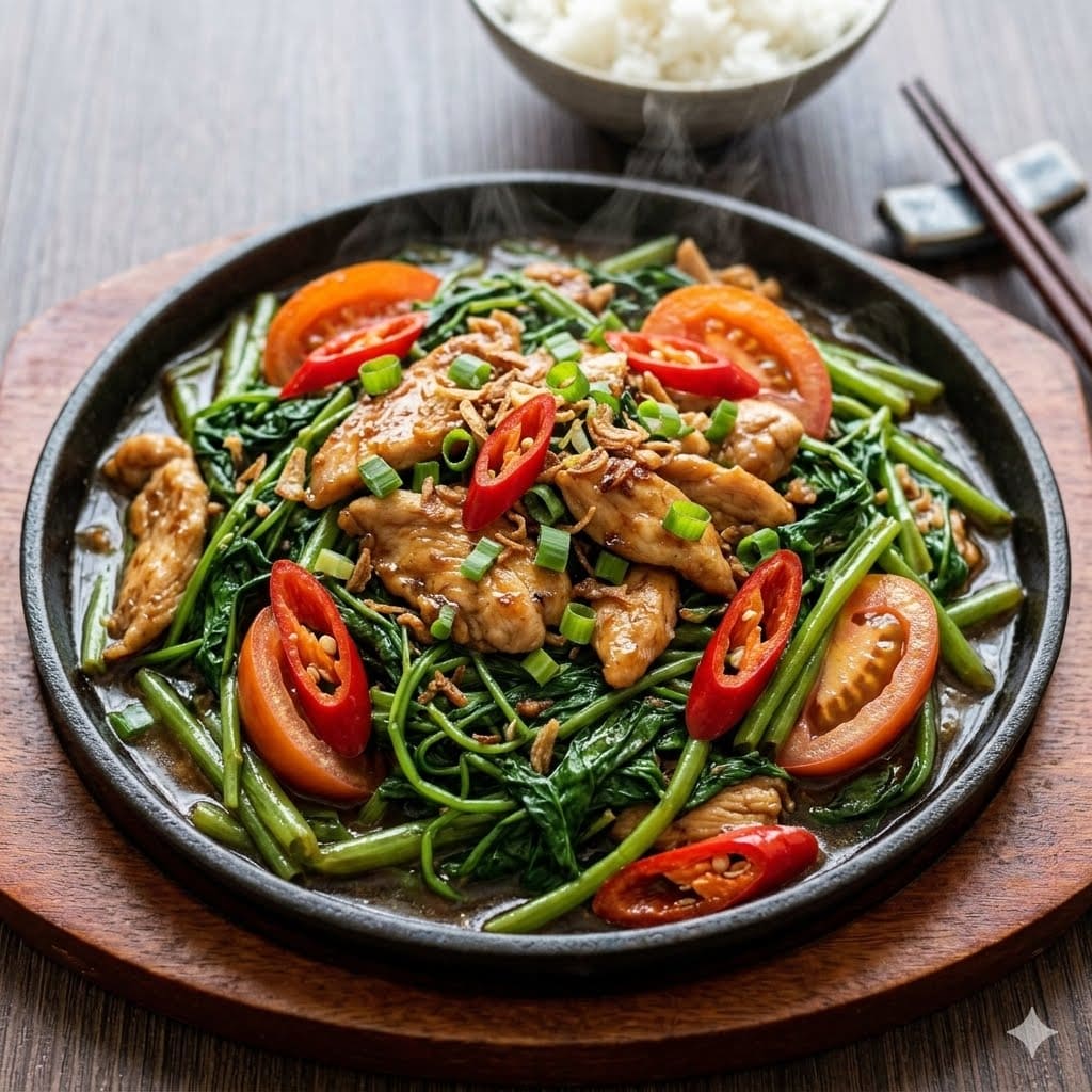 Kangkung Cah Ayam